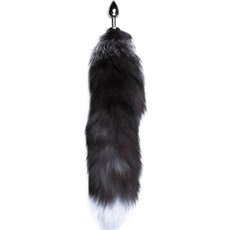 ALIVE - PLUG PIACERE ANALE IN METALLO FOX TAIL TAGLIA M-1