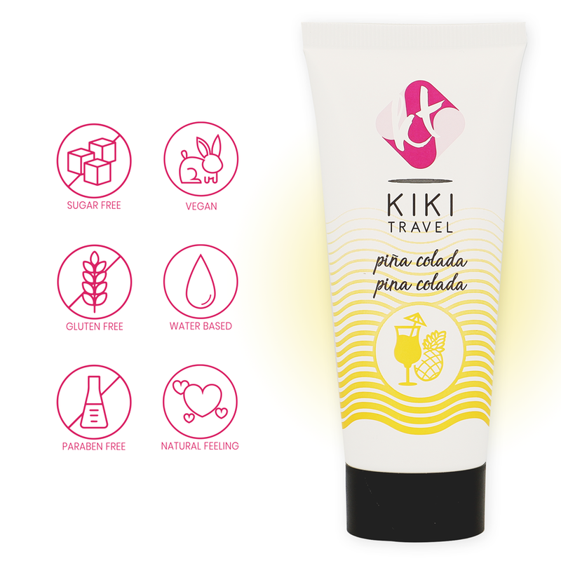 KIKÍ TRAVEL - PINA COLADA LUBRIFICANTE 50 ML-2