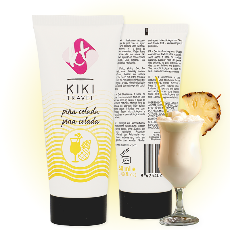KIKÍ TRAVEL - PINA COLADA LUBRIFICANTE 50 ML-1