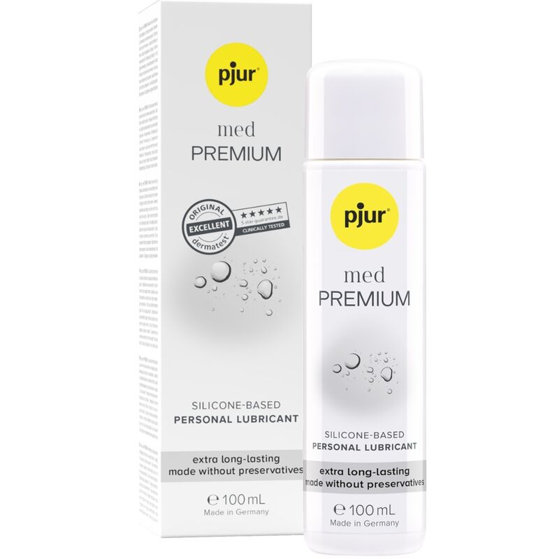 PJUR - LUBRIFICANTE AL SILICONE PREMIUM MED 100 ML-0