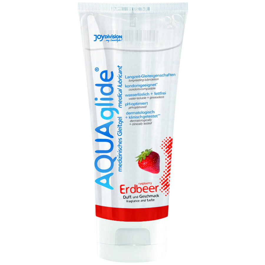 JOYDIVISION AQUAGLIDE - LUBRIFICANTE ALLA FRAGOLA 100 ML-0