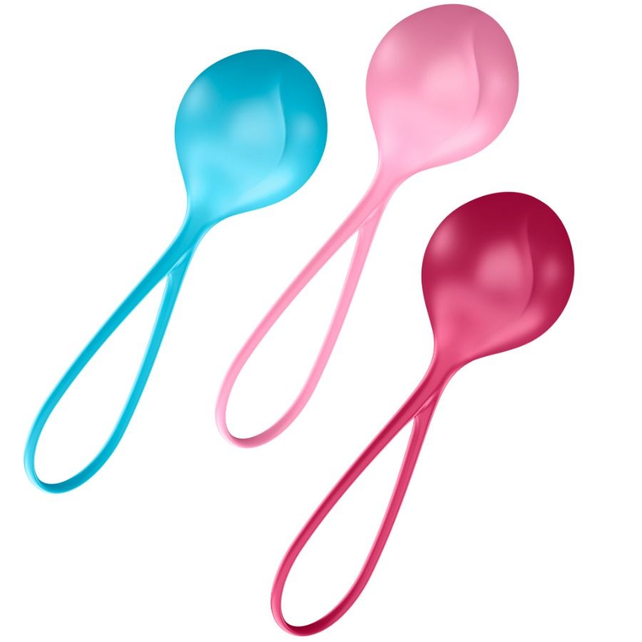 SATISFYER - SET DA ALLENAMENTO LOVEBALLS 3-0