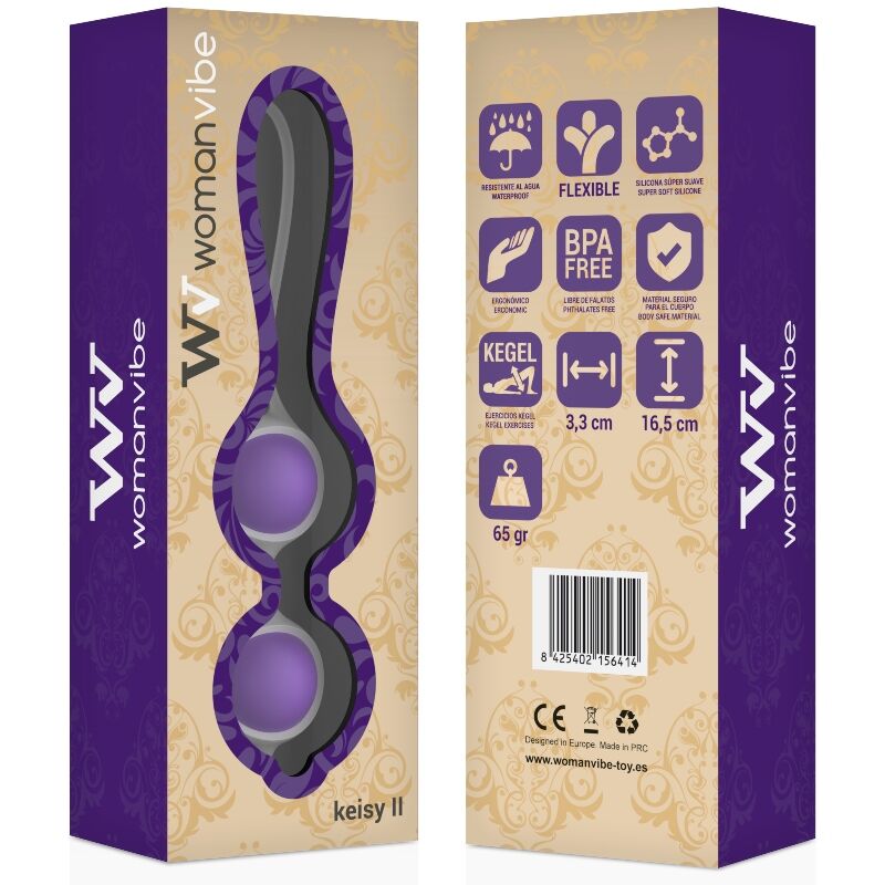 WOMANVIBE - SFERE IN SILICONE WOMANVIBE KEISY II-3
