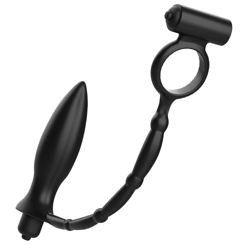 ADDICTED TOYS - PLUG ANALE CON ANELLO VIBRANTE-1