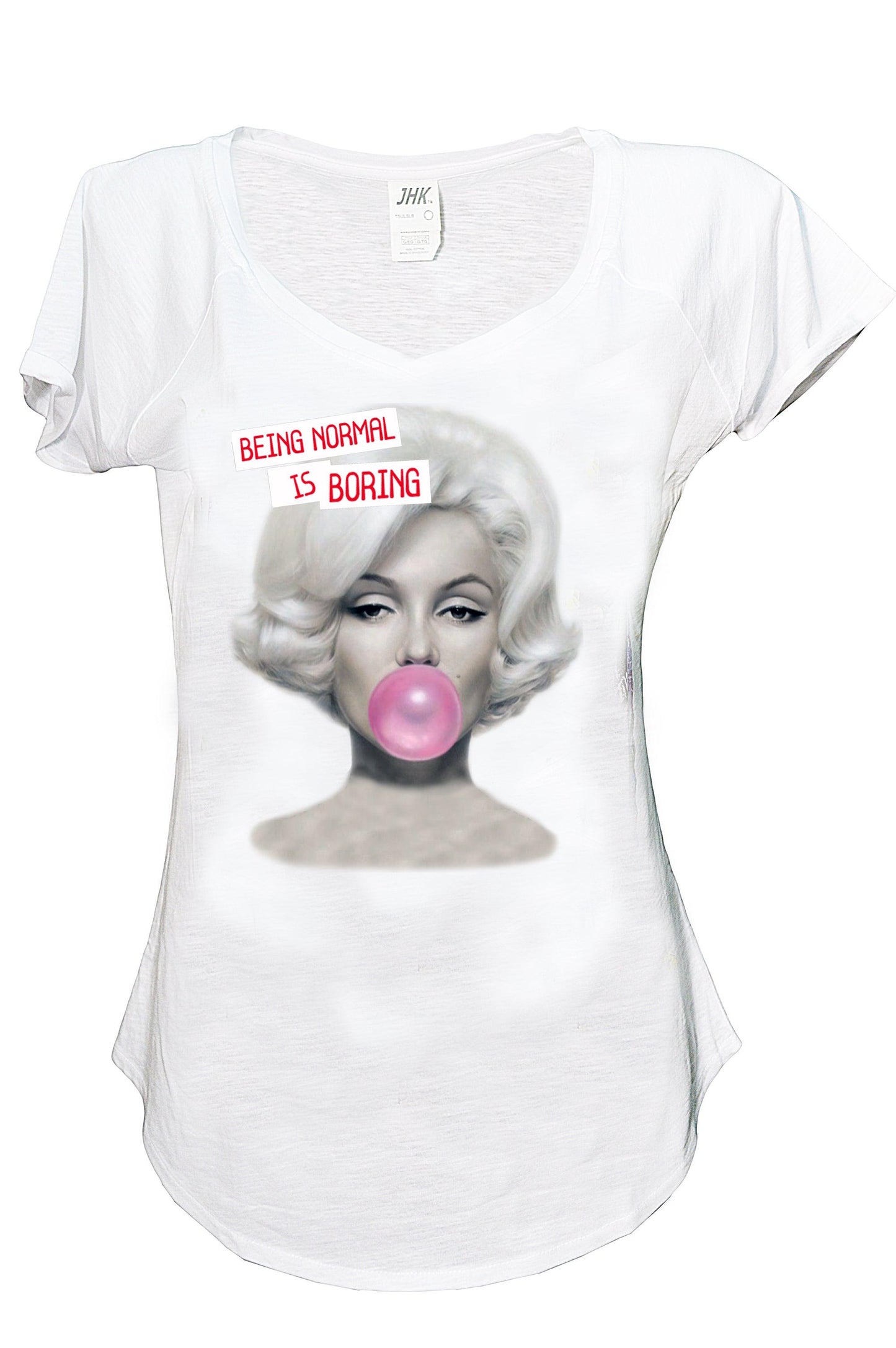 Marilyn Babool Atrice Soggetto 18-50 Urban Slub Lady Donna Cotone 100% Fiammato JK STREET STYLE