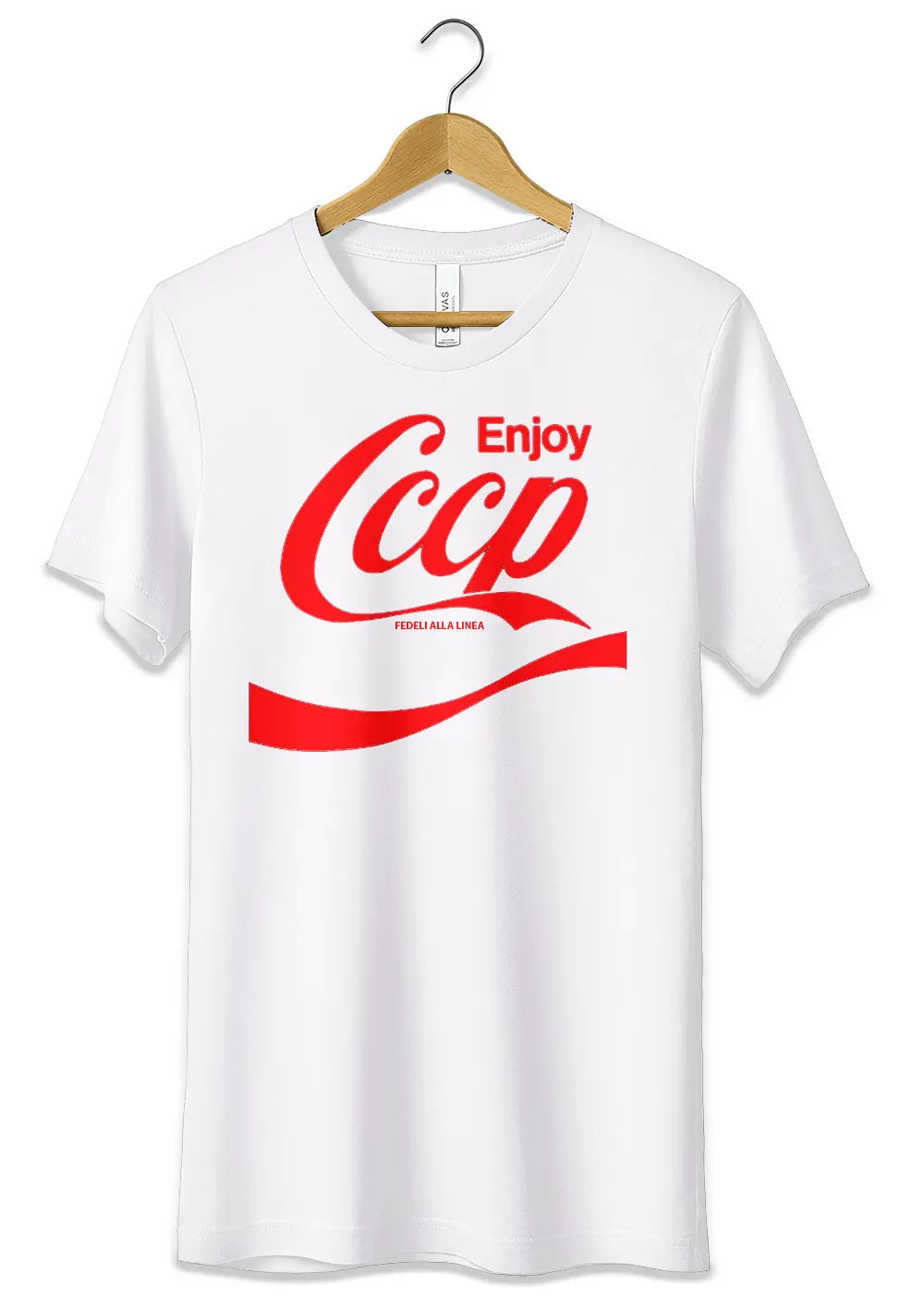 T-Shirt Maglietta Album Enjoy CCCP Fedeli alla Linea-2