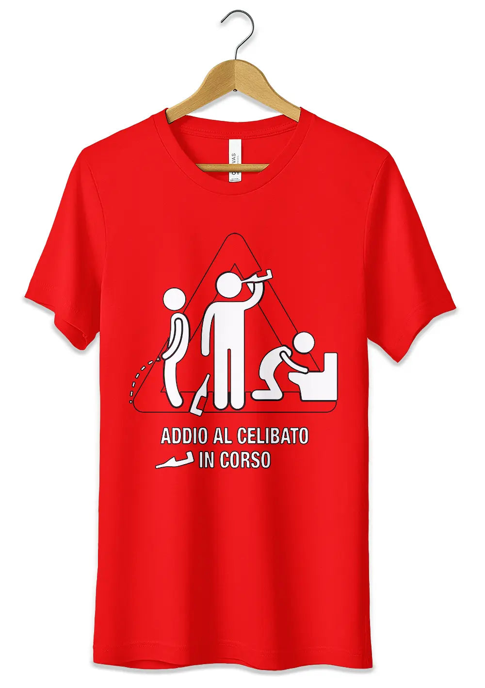 T-Shirt Maglietta Addio al Celibato In Corso-2