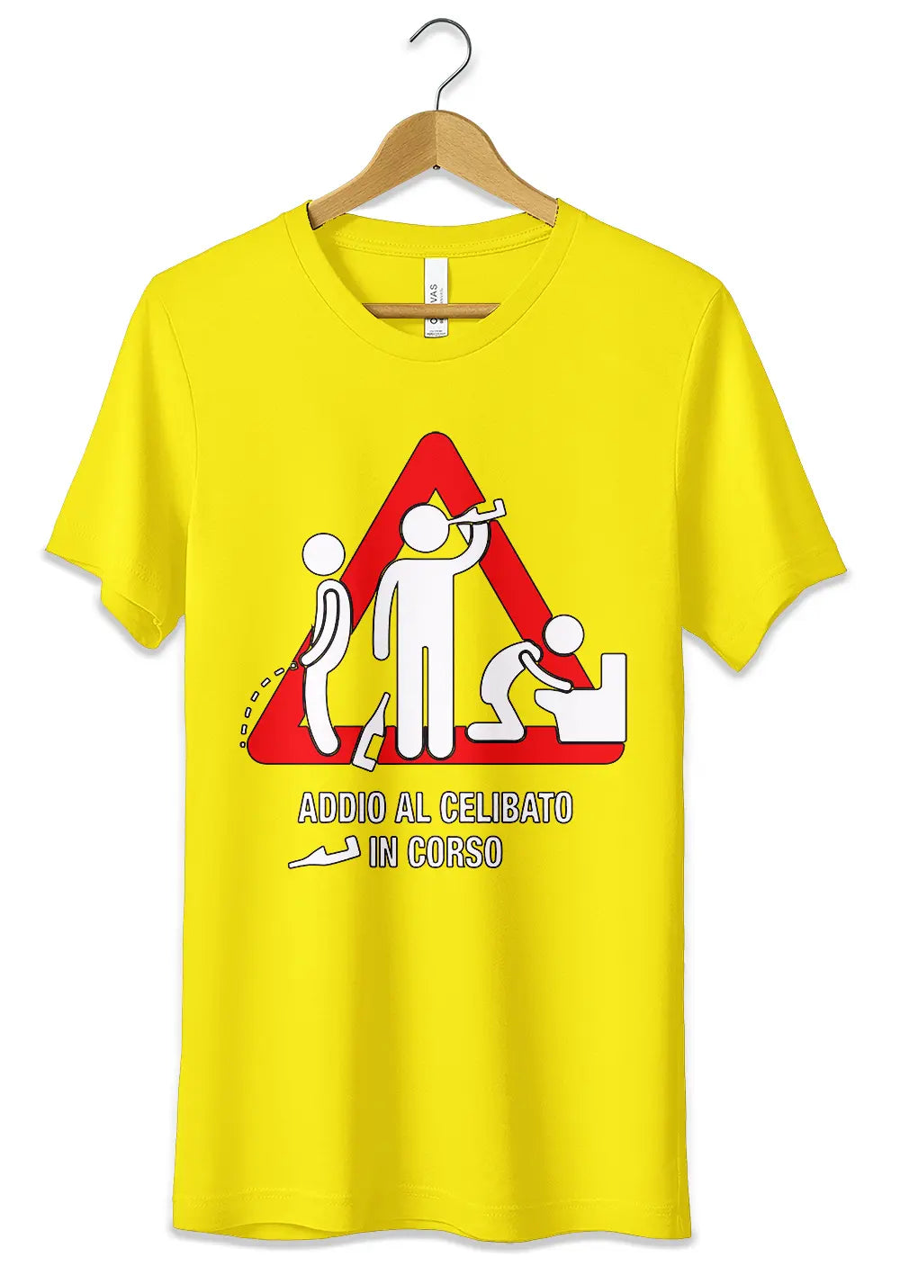 T-Shirt Maglietta Addio al Celibato In Corso-3