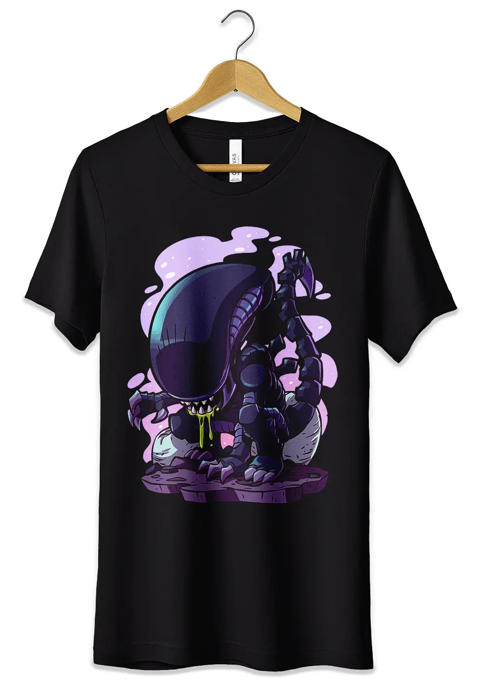 T-Shirt Maglietta Alien vs Predator Film Disney-0