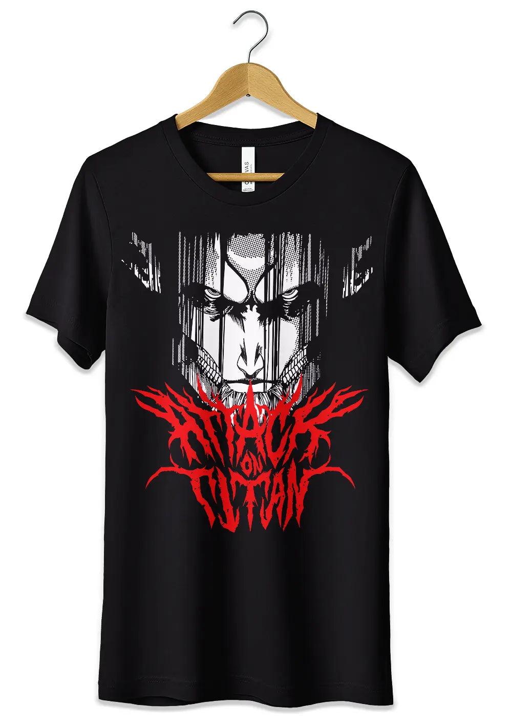 T-Shirt Maglietta Attacco dei Giganti Eren-0