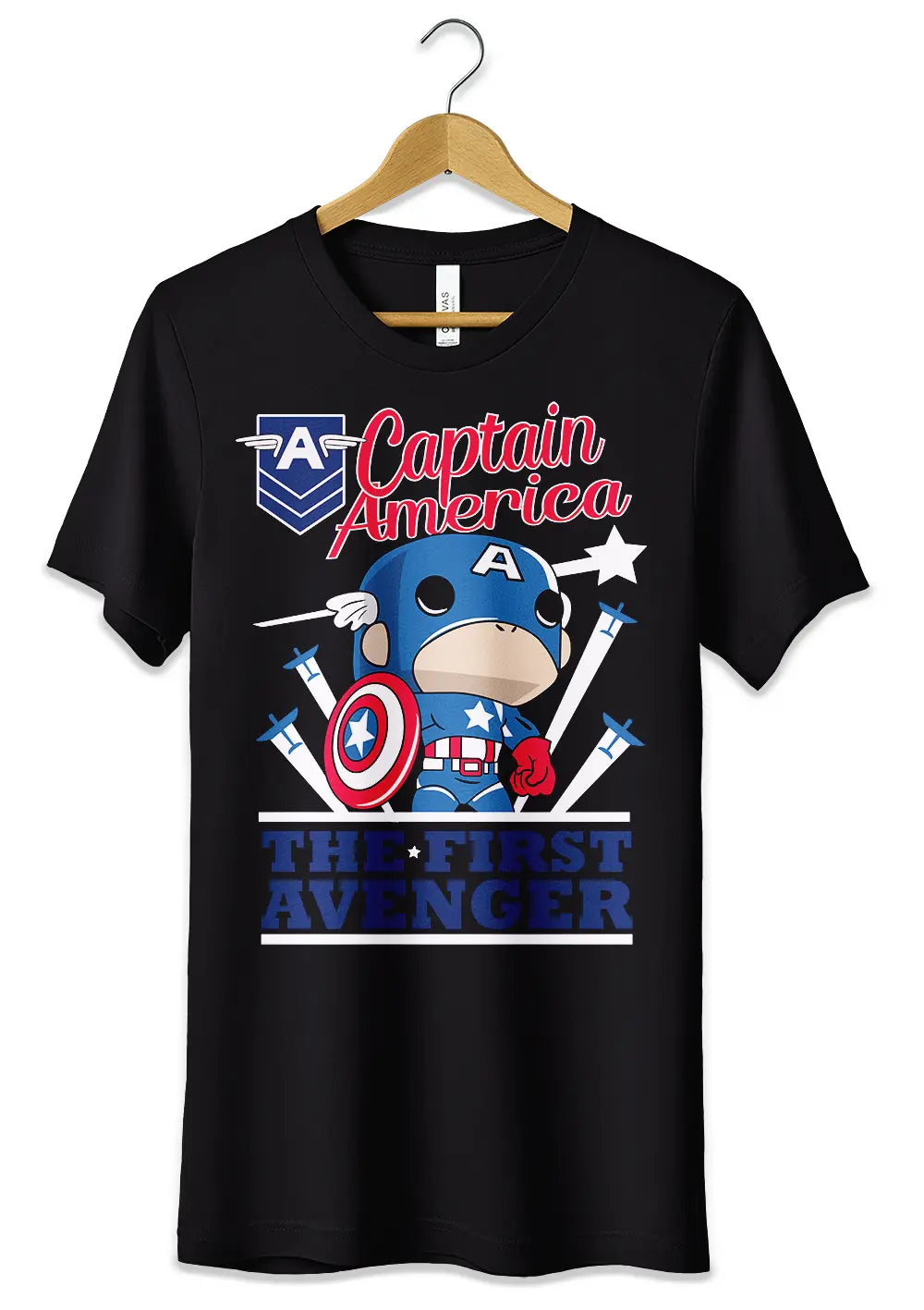 T-Shirt Maglietta Captain America Avengers-0