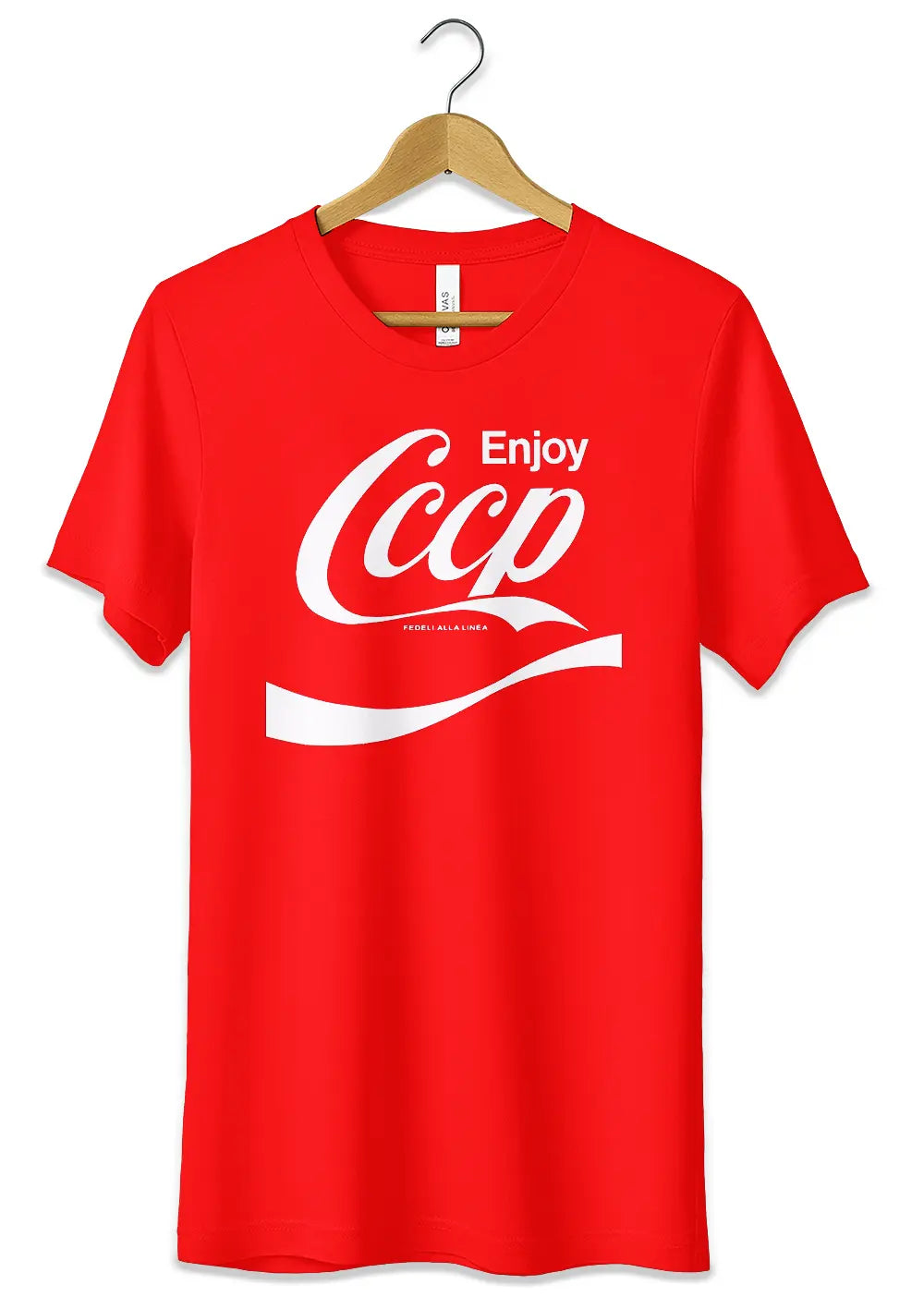 T-Shirt Maglietta Album Enjoy CCCP Fedeli alla Linea-0