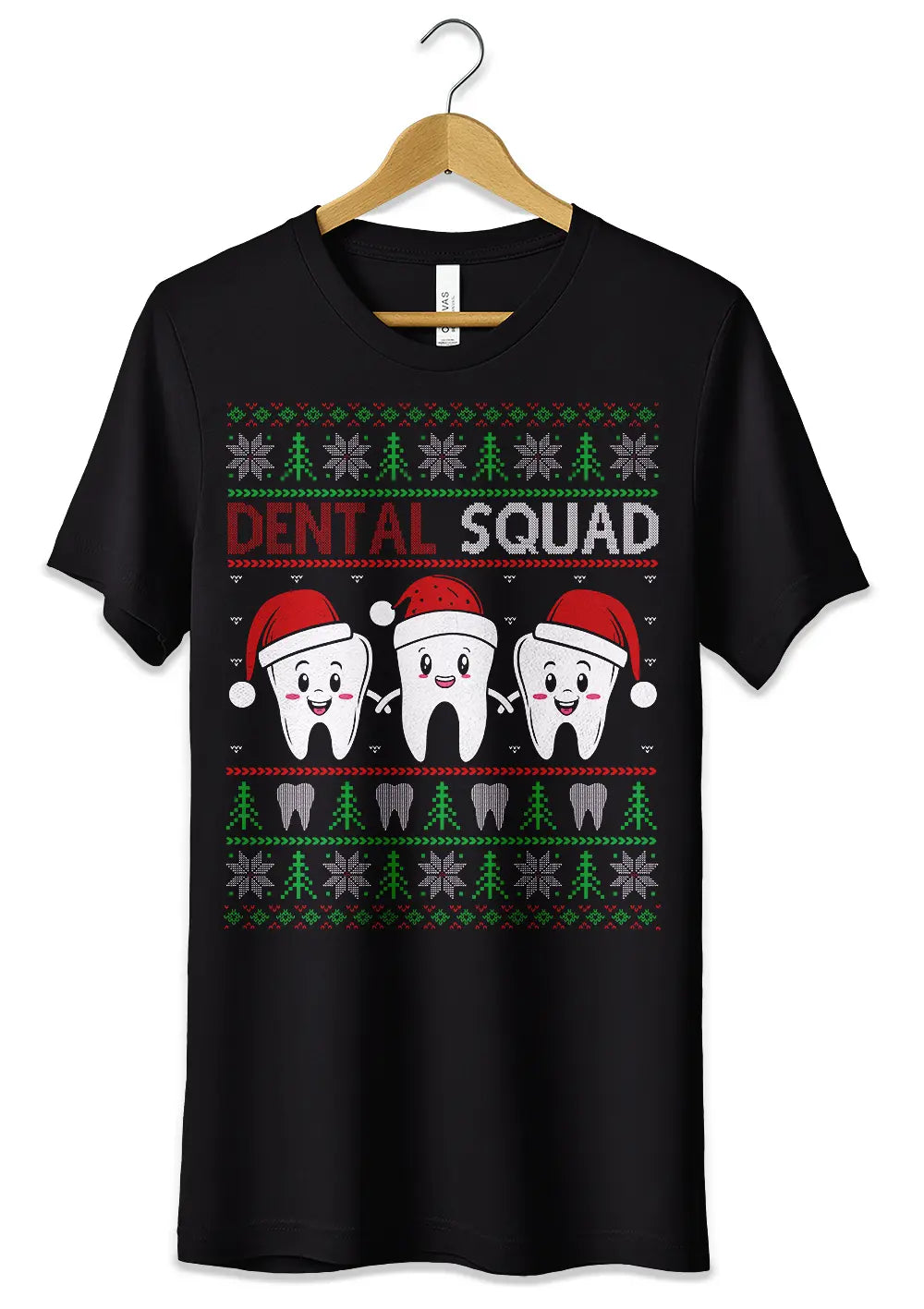 T-Shirt Maglietta Natale Ironica Dental Squad-0
