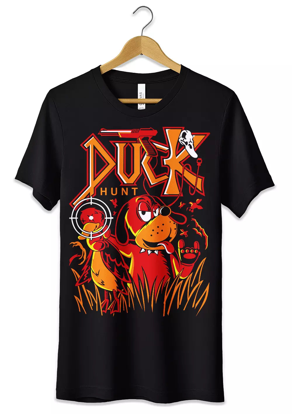 T-Shirt Maglietta Videogames Duck Hunt-0