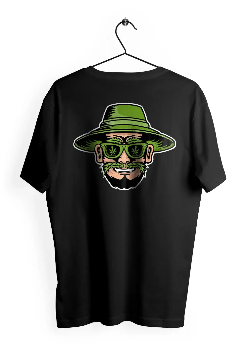 T-Shirt Maglietta Ganja Man Erba Marijuana Unisex - STREET STYLE