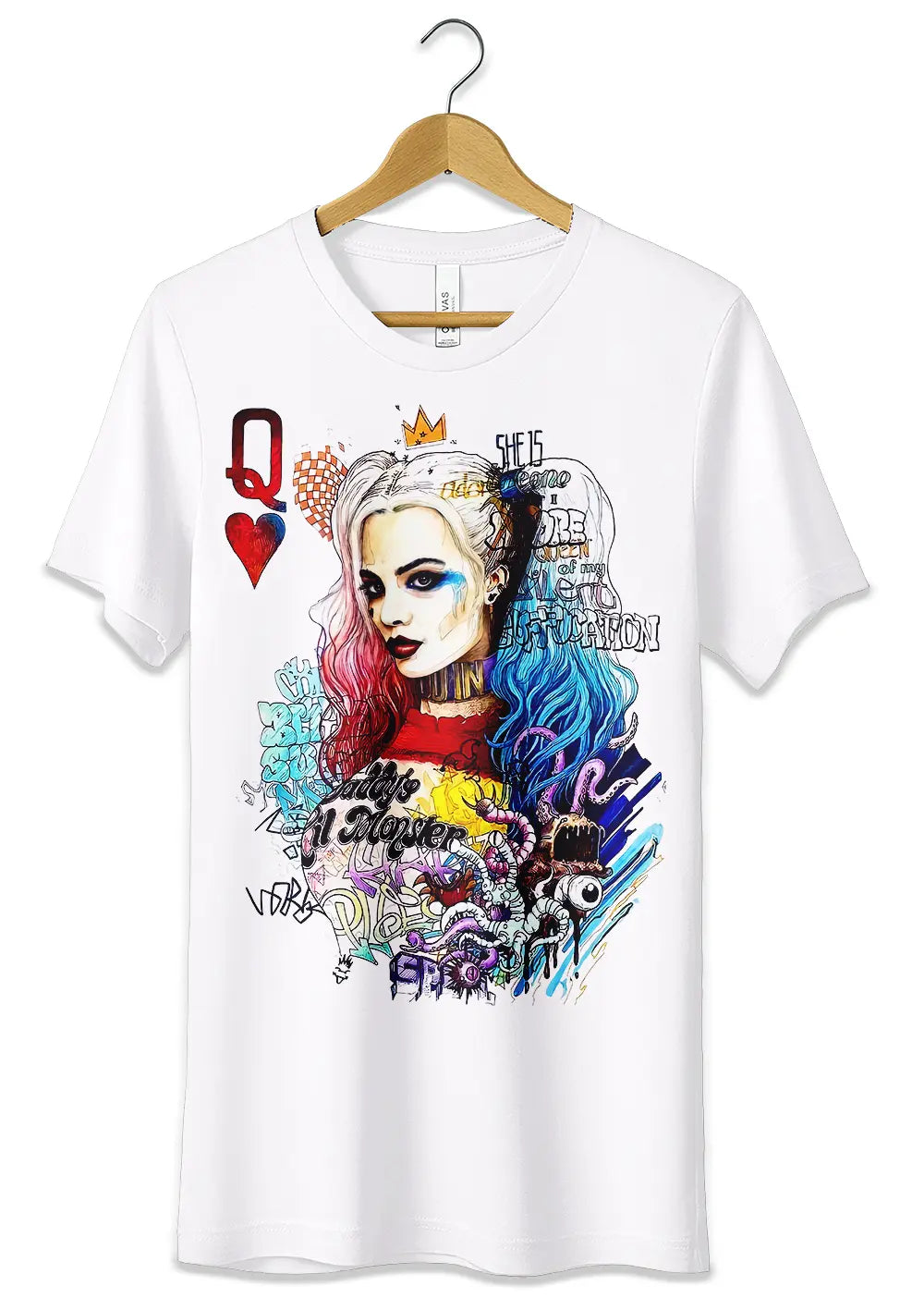 T-Shirt Maglietta Harley Quinn Suicide Squad-0