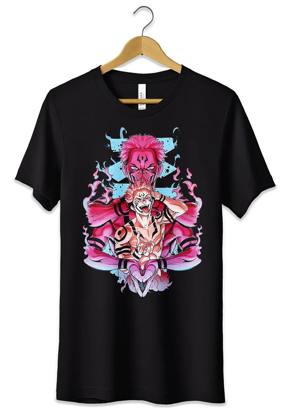 T-Shirt Maglietta Sukuna Jujutsu Kaisen Anime-0