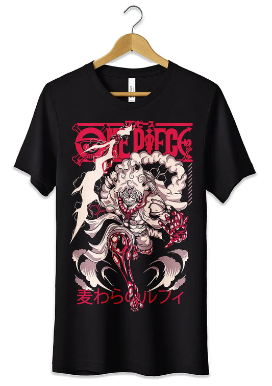 T-Shirt Maglietta Monkey D Luffy Rubber Gear 5-0