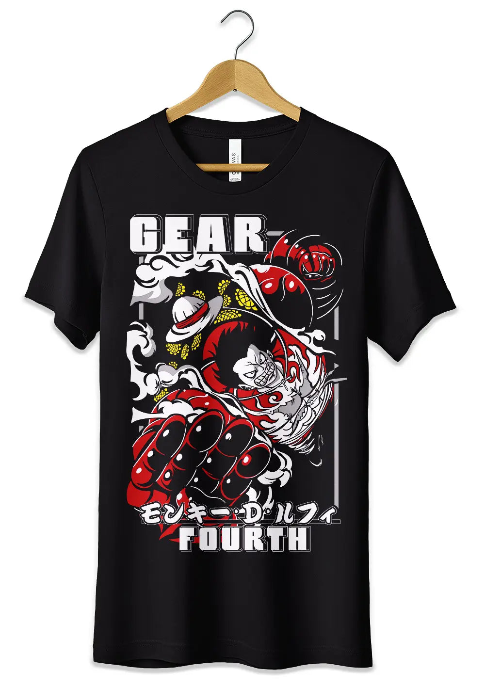 T-Shirt Maglietta Luffy Rubber Cappello di Paglia Anime One Piece-0