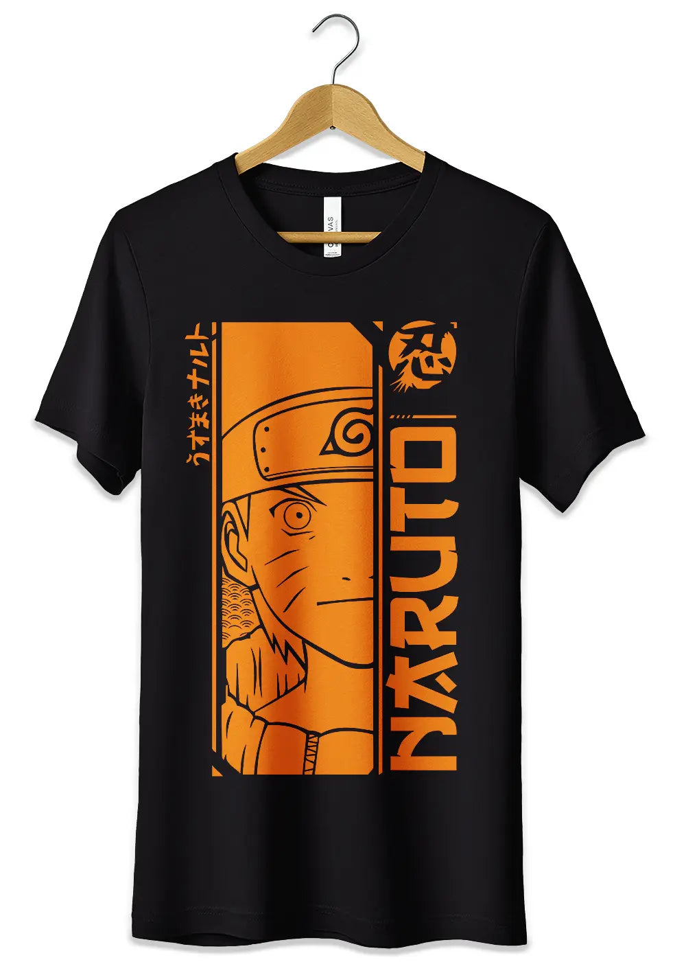 T-Shirt Maglietta Naruto Ninja Anime-0