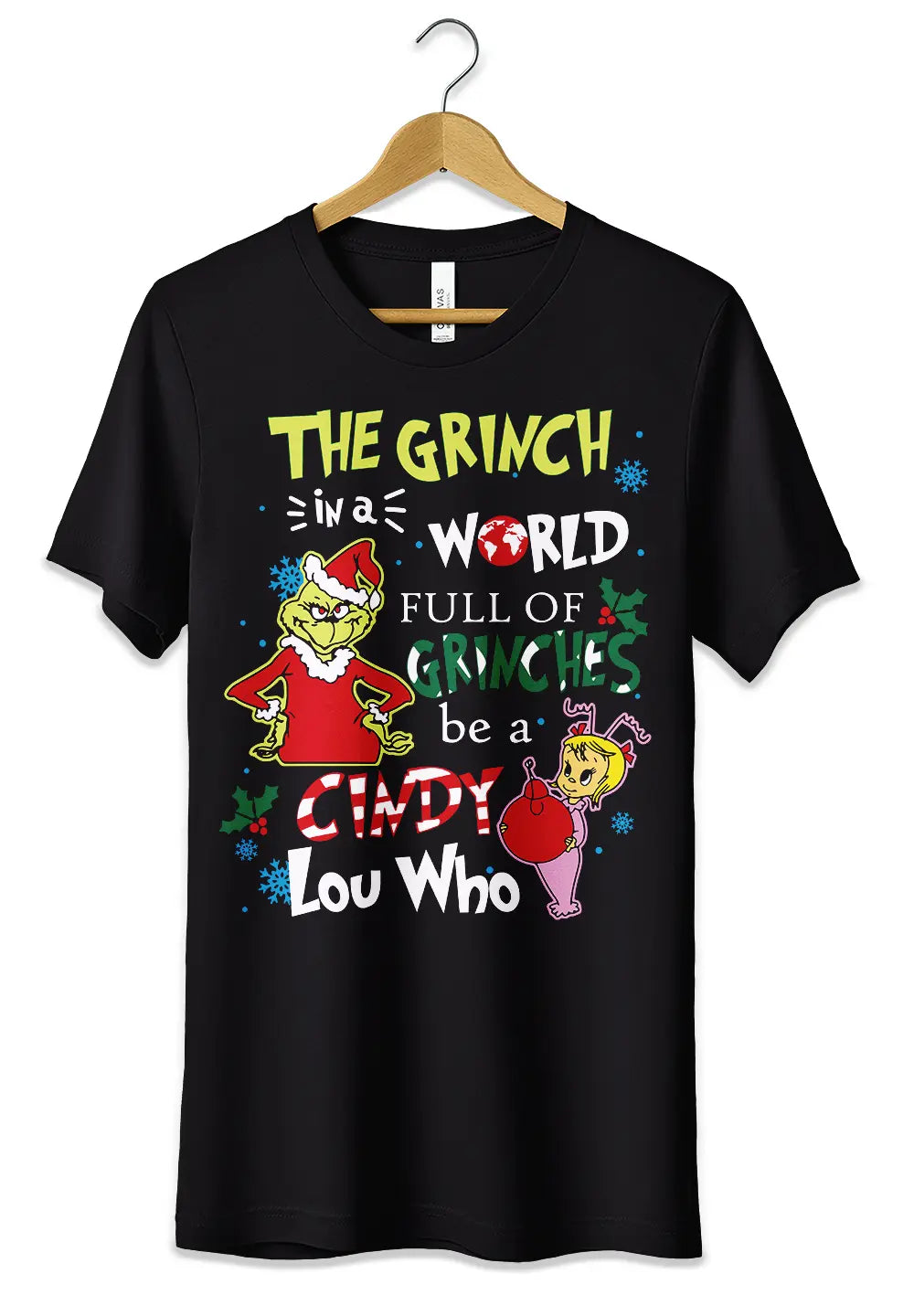 T-Shirt Maglietta il Grinch Christmass Style-0