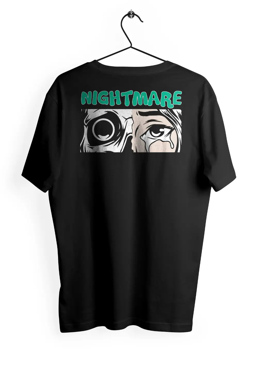 T-Shirt Maglietta Nightmare Urban Oversize-1