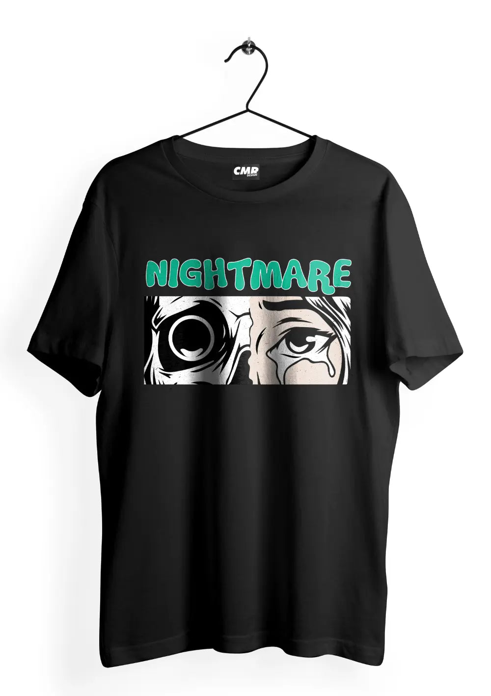 T-Shirt Maglietta Nightmare Urban Oversize-0