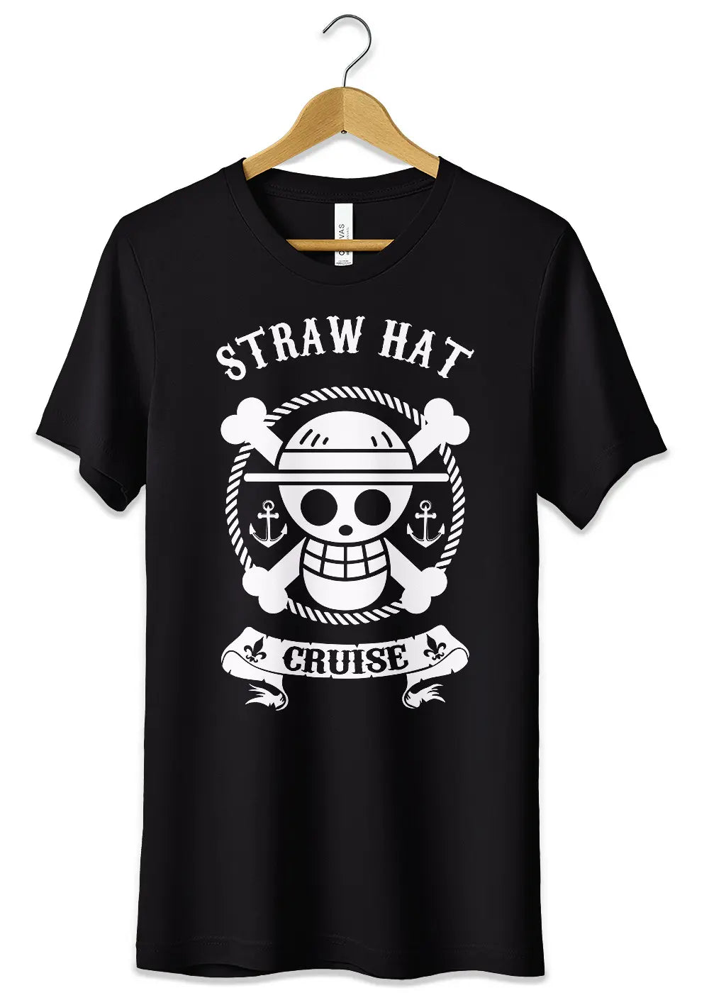 T-Shirt Maglietta Jolly Roger One Piece Bandiera Pirata-1