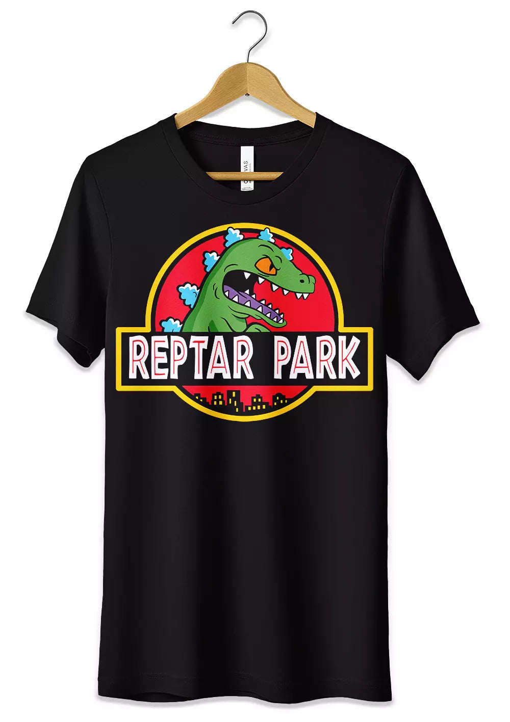T-Shirt Maglietta Reptar Park Parodia Jurassic Park-0