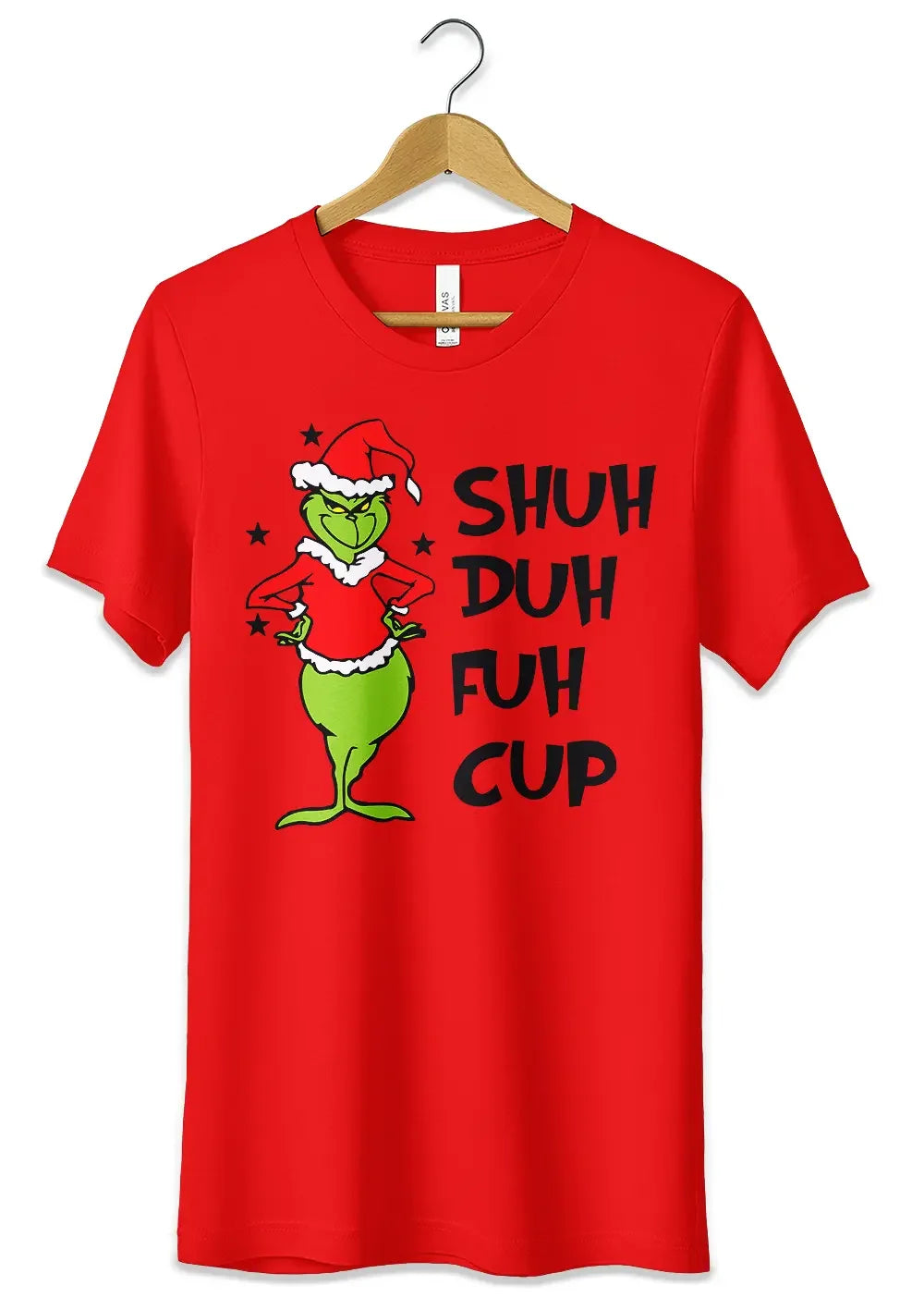 T-Shirt Maglietta Rossa il Grinch Urban Christmass Style - STREET STYLE