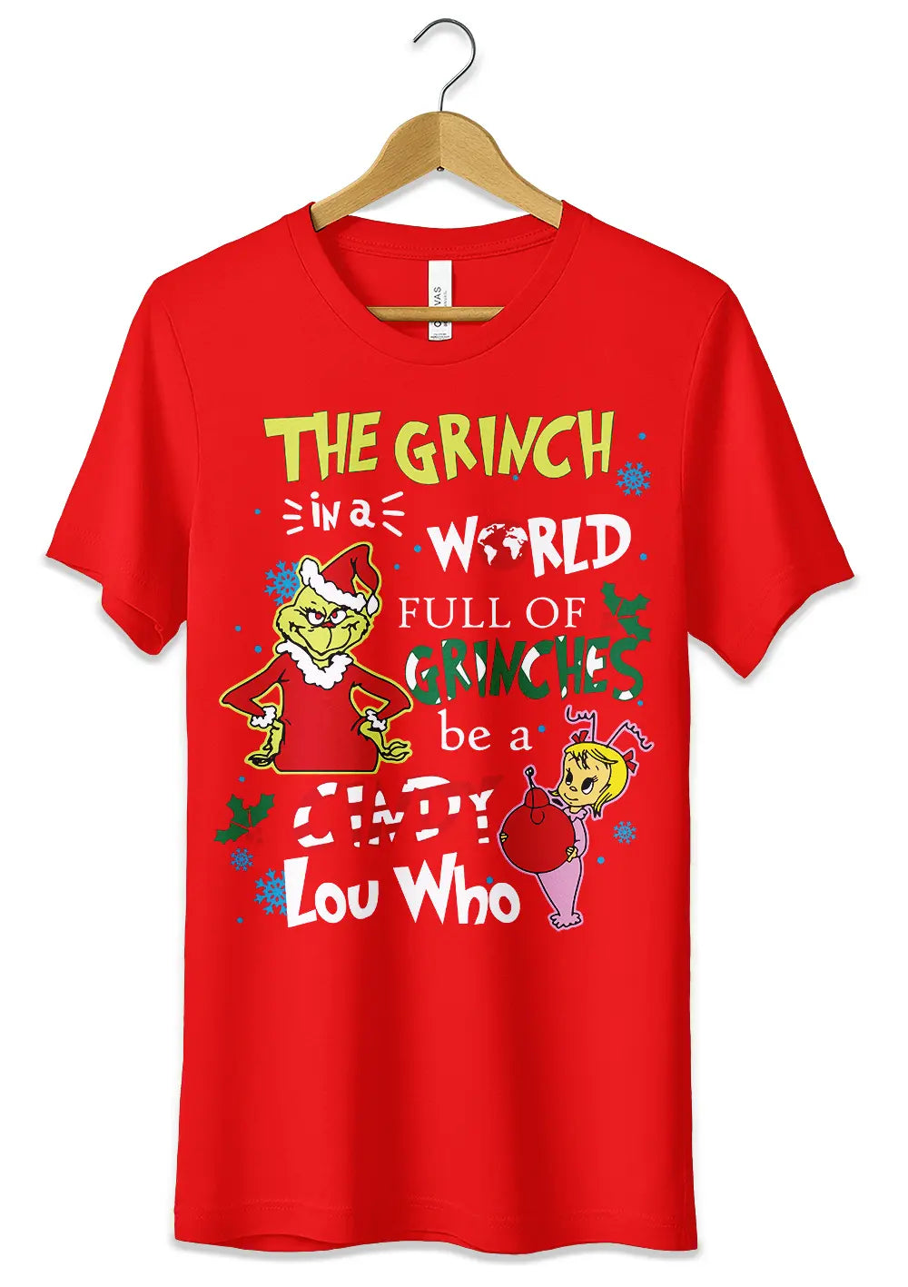 T-Shirt Maglietta il Grinch Christmass Style-1