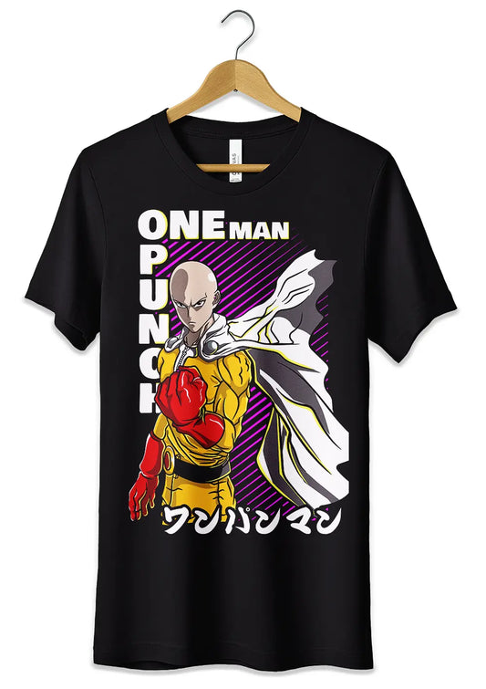 T-Shirt Maglietta Saitama One Punch Man-0