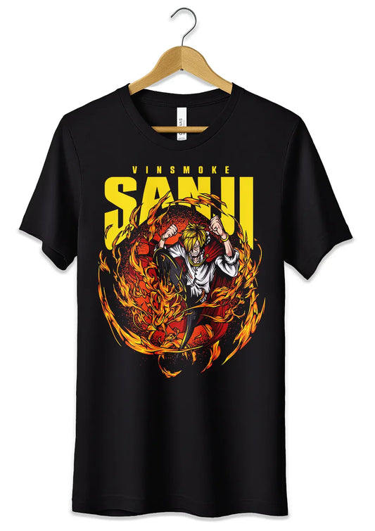 T-Shirt Maglietta Anime Sanji One Piece-0