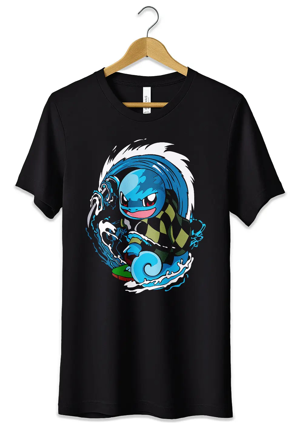 T-Shirt Maglietta Squirtle Pokémon Fan Art-0