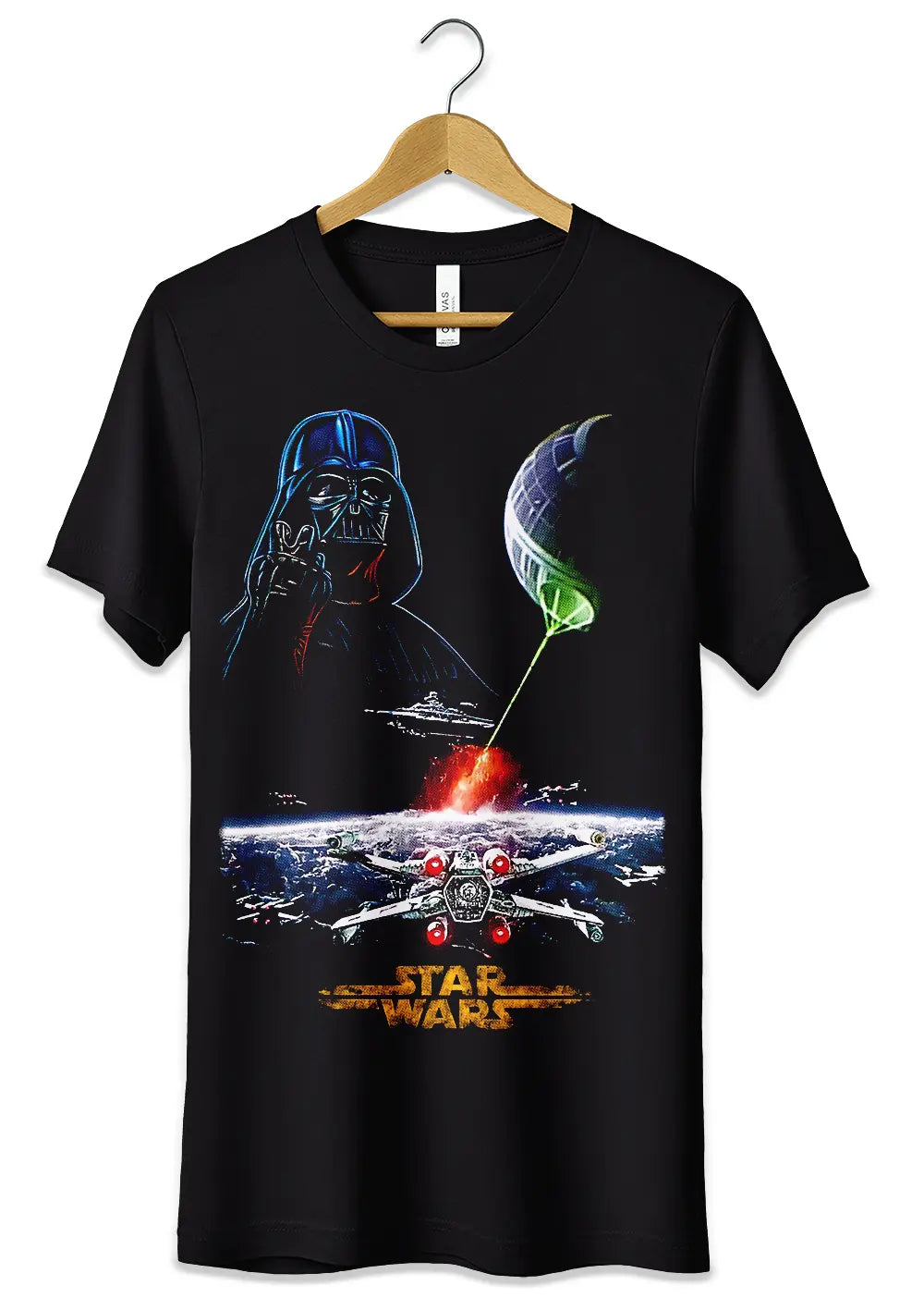 T-Shirt Maglietta Star Wars Film Cult Guerre Stellari-0