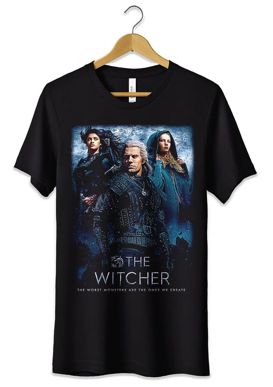 T-Shirt Maglietta The Witcher Serie TV-0