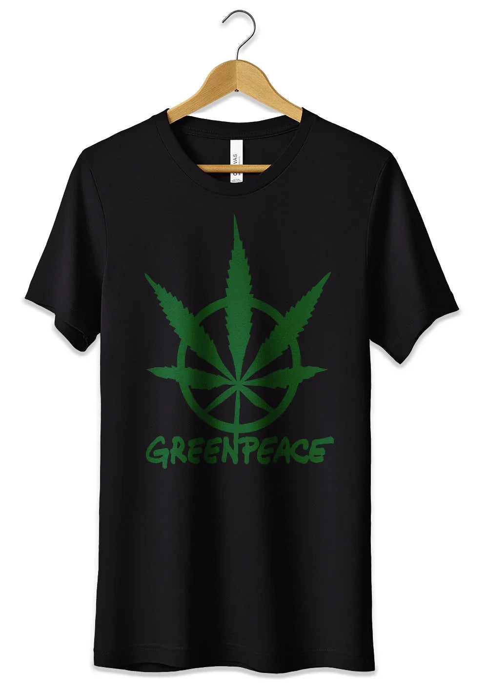 T-Shirt Greenpeace Ganja Style 100% Cotone Unisex - STREET STYLE
