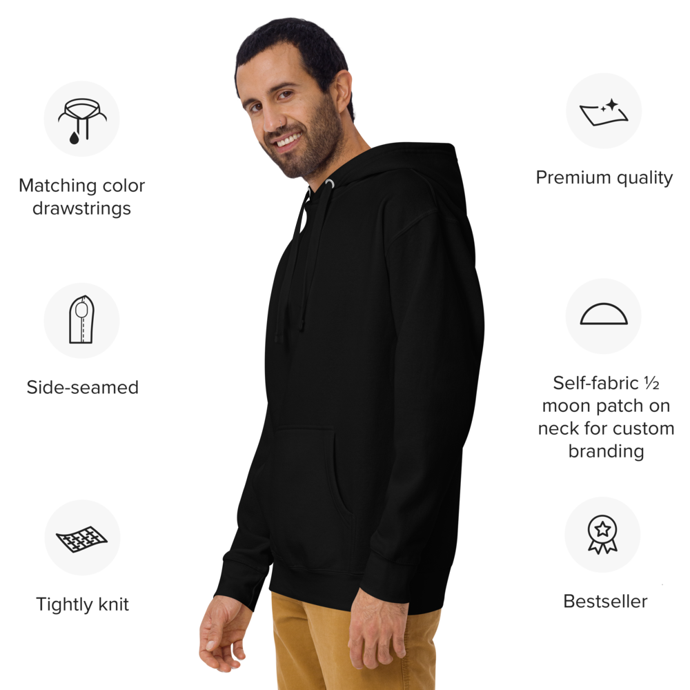 Personalizza la tua Felpa UNISEX Mod. BS 80% Cotone 20% Poliestere