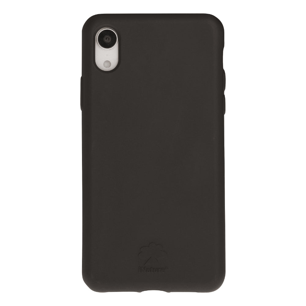 Custodia iNature iPhone XR - Nero Vulcano-0