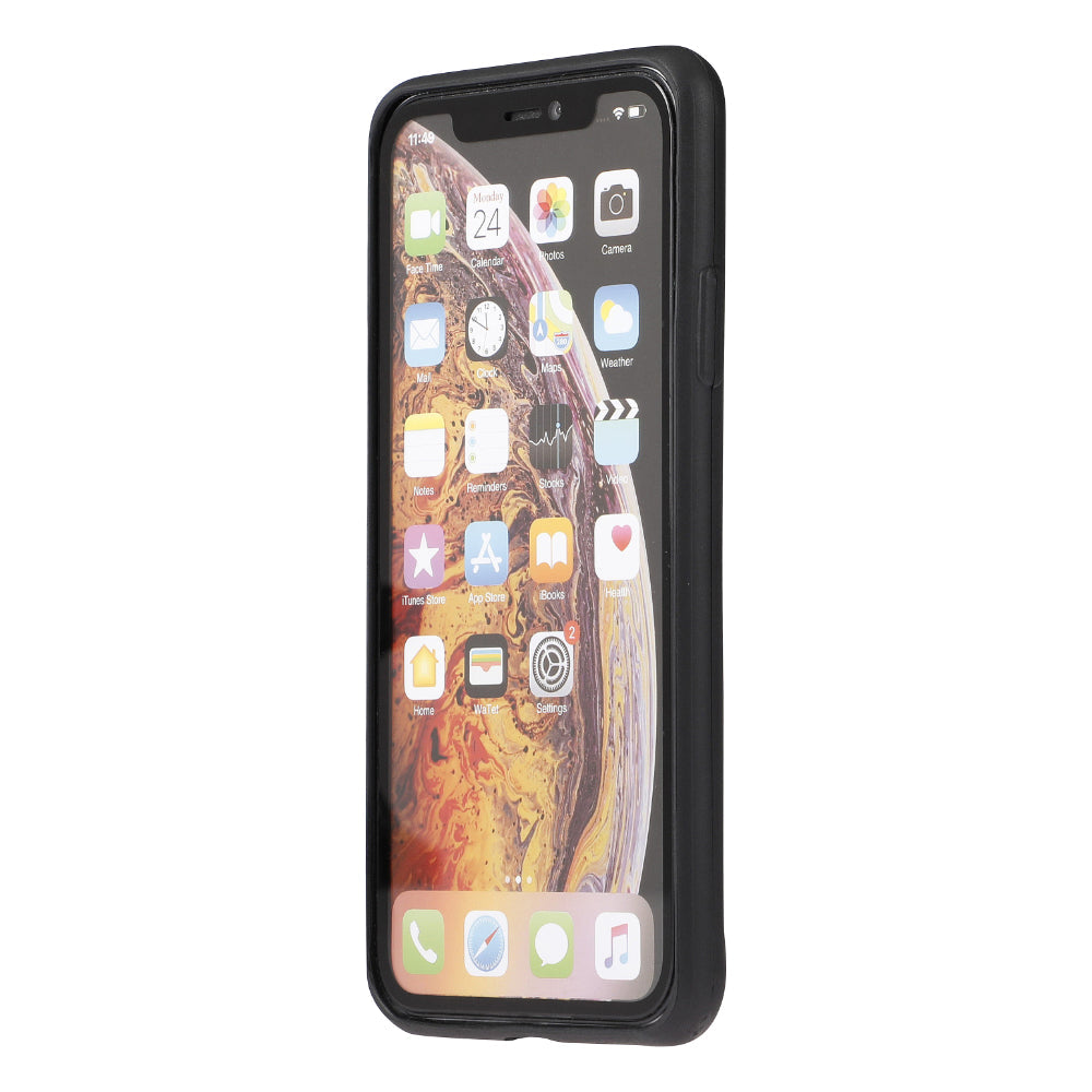 Custodia iNature iPhone XR - Nero Vulcano-1