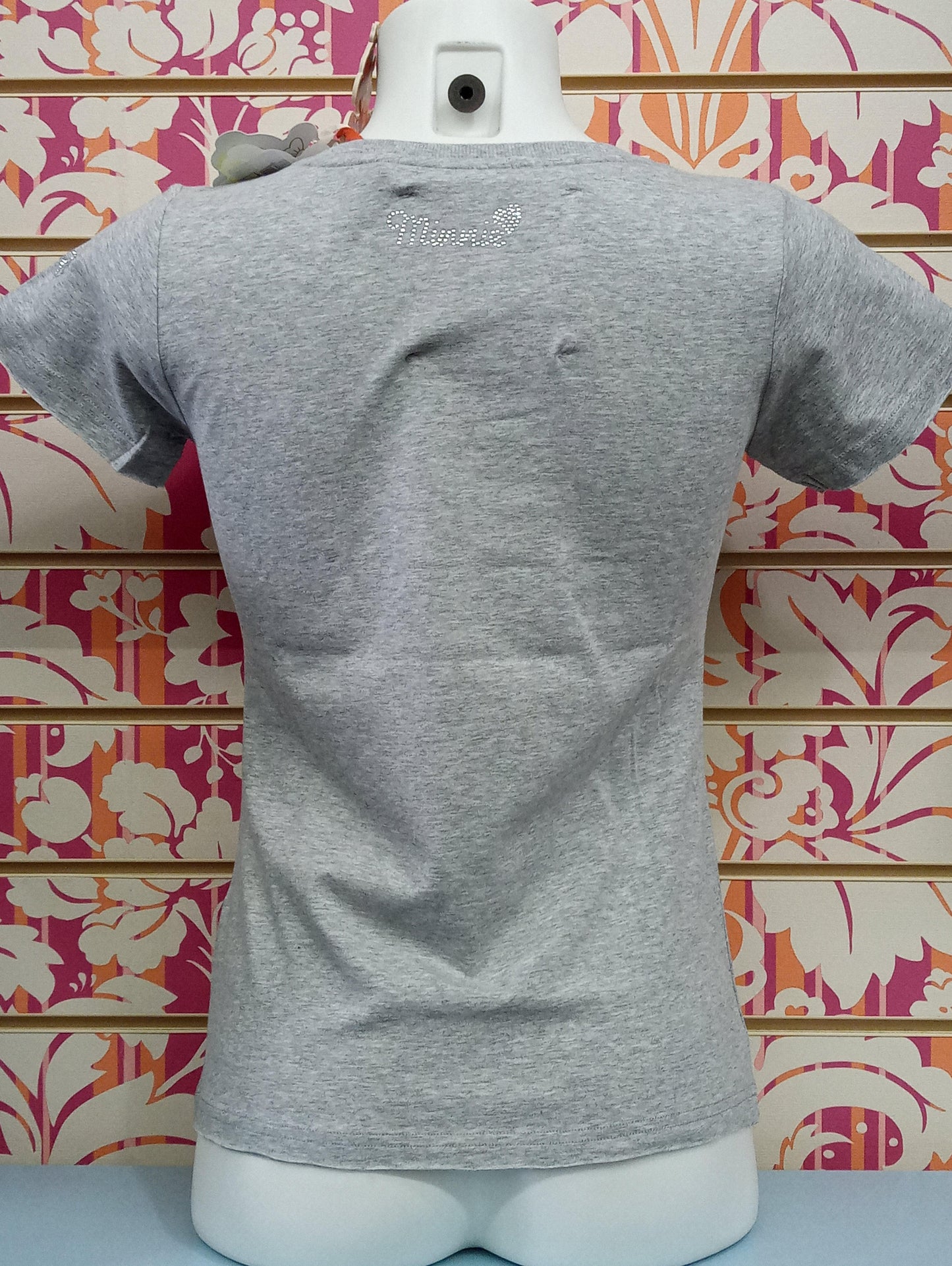 EW2004 T-SHIRT SCOLLO AMPIO MINNI - FIX DESIGN T-SHIRT DONNA - STREET STYLE PRINT stampa personalizzata