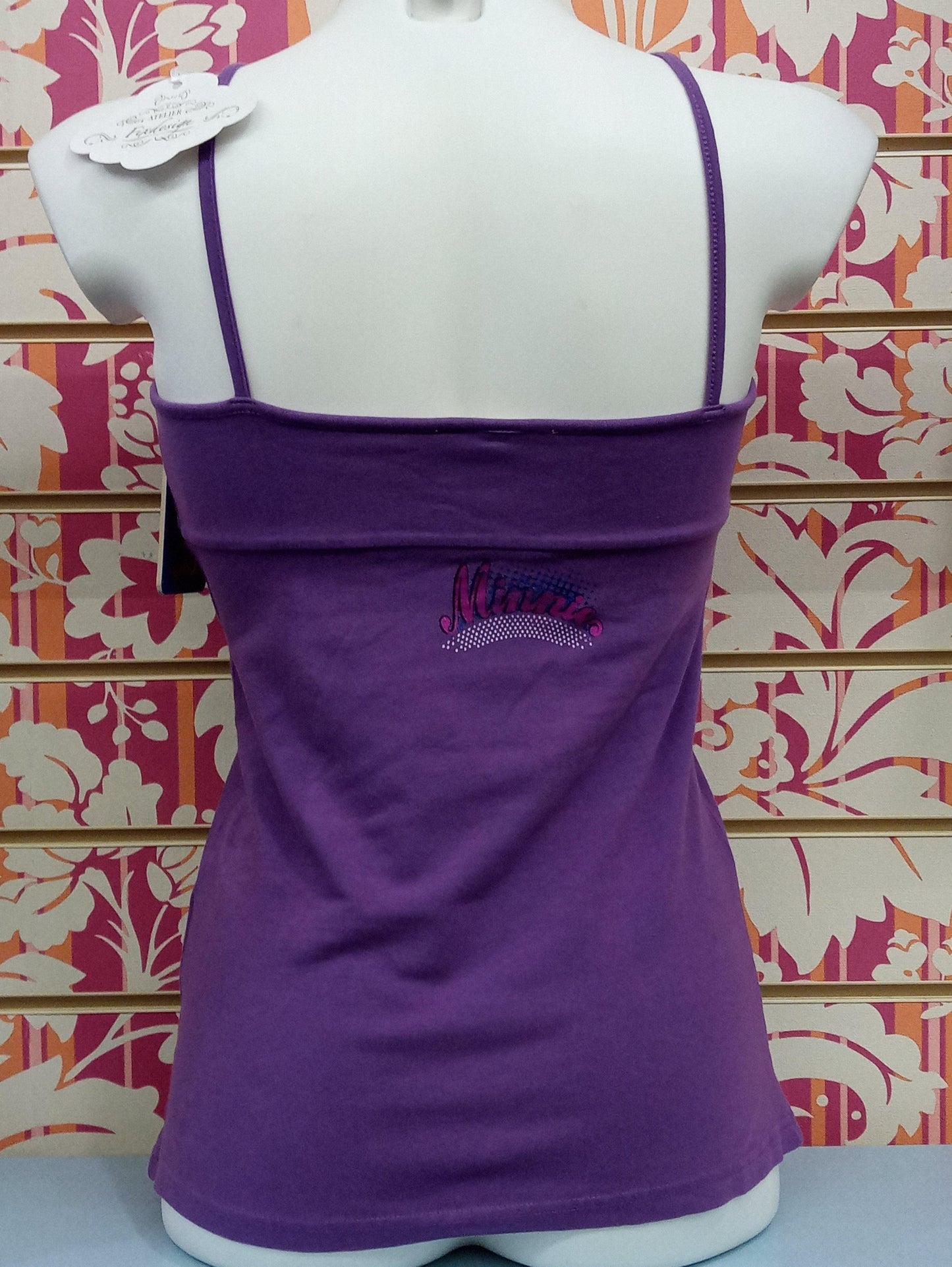 EW4001 TOP FASCIA MINNI - FIX DESIGN T-SHIRT DONNA - STREET STYLE PRINT stampa personalizzata