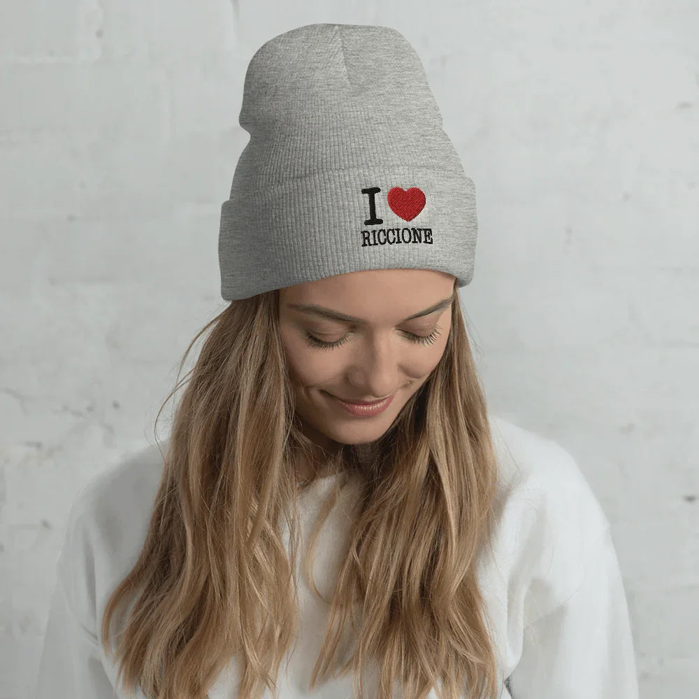 I LOVE RICCIONE Cuffed Beanie - STREET STYLE