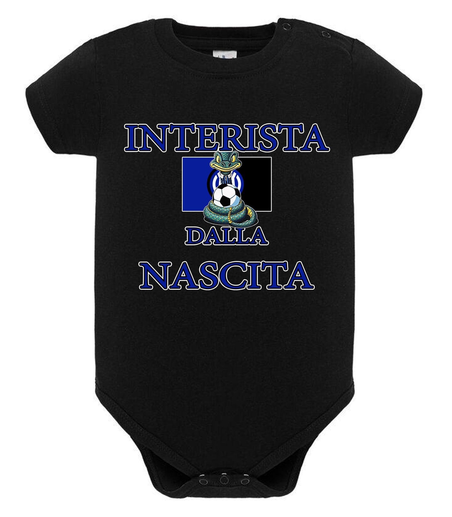 Interista Dalla Nascita Body da bambino/a a maniche corte 100% cotone JHK STREET STYLE PRINT