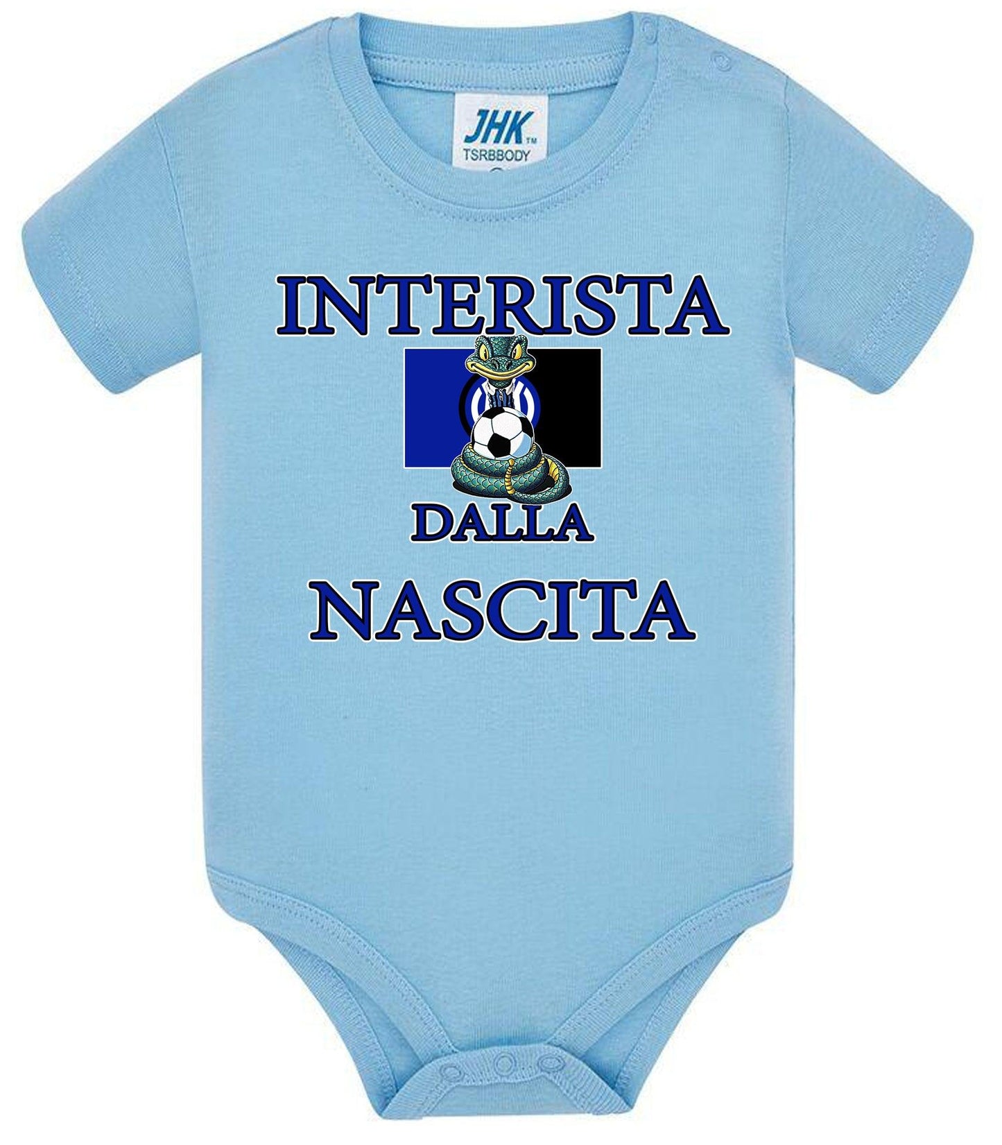 Interista Dalla Nascita Body da bambino/a a maniche corte 100% cotone JHK STREET STYLE PRINT