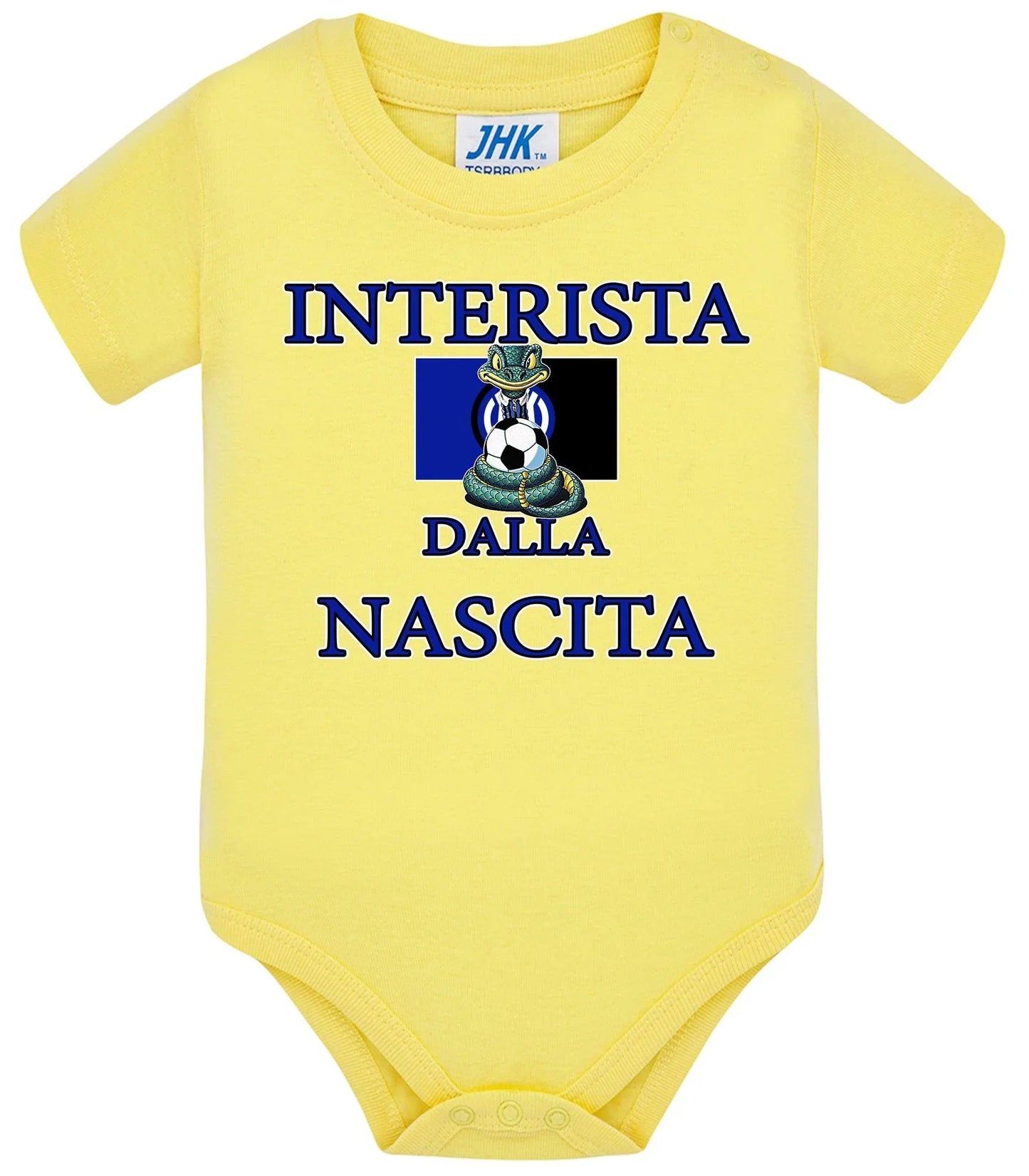 Interista Dalla Nascita Body da bambino/a a maniche corte 100% cotone JHK - STREET STYLE