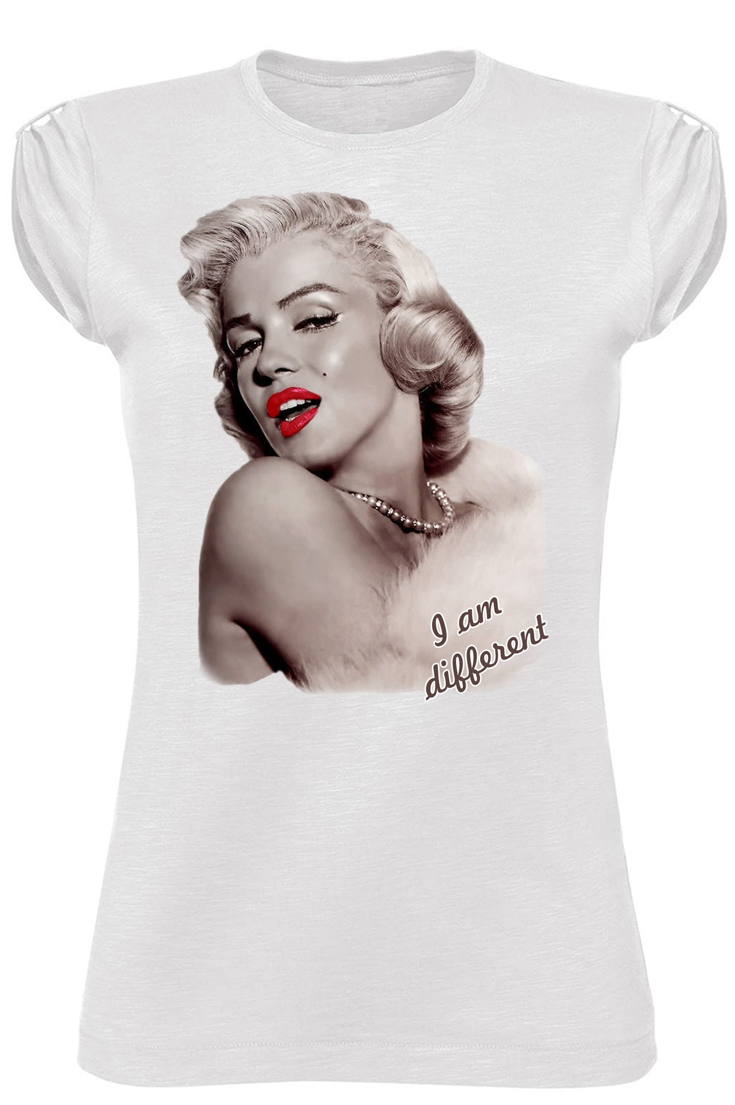 Marilyn Monroe Cantante Attrice The Legend 17-2 Lady Donna 100% Cotone Pettinato JK