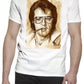 Elvis Scratc Cantante The Legend Stilizzato 18-100 T-shirt Urban Slub Men Uomo 100% Cotone Fiammato JK