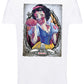 Disney Zombie Princess 4 Cartoon Fumetti 2050-18 T-shirt Urban Slub Men Uomo 100% Cotone Fiammato JK