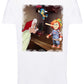 Nonno Pinocchio Film Cinema Cartoon 2105 T-shirt Urban Slub Men Uomo 100% Cotone Fiammato JK